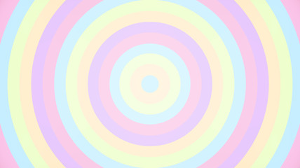 Abstract geometric ray burst rainbow background. Soft gradient pastel Colorful Comic graphic with radial stripe pattern