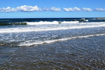 庄内浜の荒波 日本海