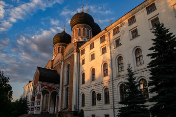 Pokrovsky Cathedral with the adjacent soldier's corps.
