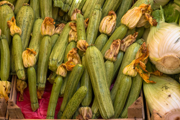 vegetables on the market