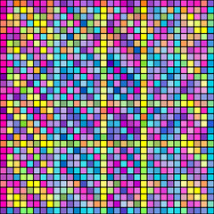 abstract geometric colored seamless pattern illustration for your design