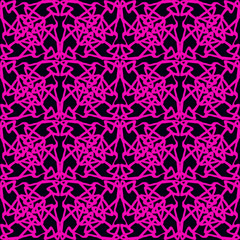 Abstract seamless pattern with city elements frayed sprays triangles neon paint colored high-quality illustration in graffiti style for your design