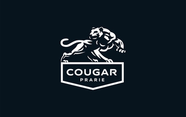 The image of a cougar or panther.