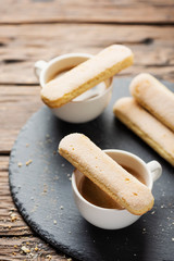 Italian cookies Savoiardi