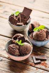 Chocolate ice cream