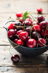 Sweet fresh cherry