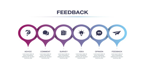 FEEDBACK INFOGRAPHIC DESIGN