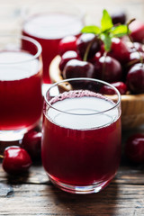 Summer cherry juice