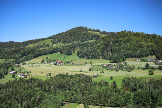 mountain bachtel in beautiful switzerlandfgdfg