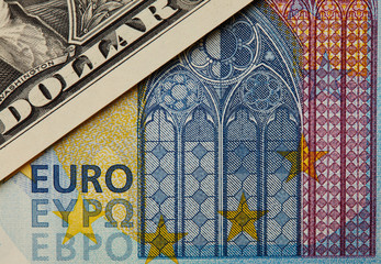 Euro dollar rate concept. Eur usd forecast photo. Eur usd exchange rate concept.