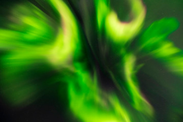 Beautiful Northern Lights, night scenes, stunning Northern Lights in Iceland