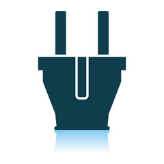 Obraz premium Electrical Plug Icon