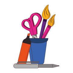 Back to school education cartoons