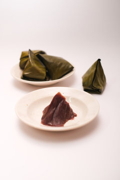 Traditional food on isolated background