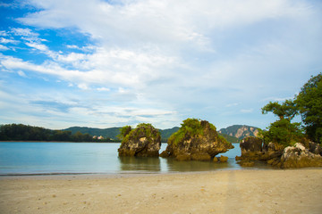 The image of the Andaman Sea landscape in Thailand.