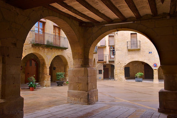 Old buildings in the village of Horta de Sant Joan