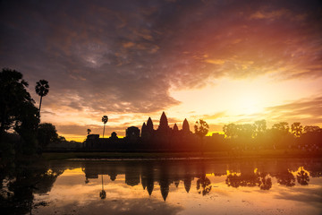Naklejka premium Ankor Wat, Siem Reap, Cambodia