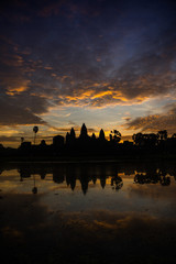 Fototapeta na wymiar Ankor Wat, Siem Reap, Cambodia