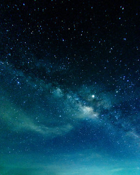 Noise,Milky way galaxy with stars and space in the universe background at thailand