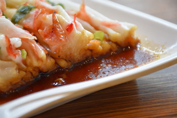 Steam rice roll