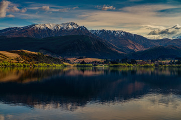 New Zealand - Dreamy lake with reflections