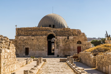 Fototapeta premium Old palace the the Amman Citadel