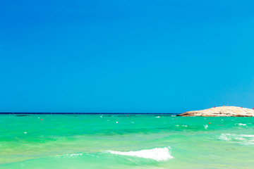 The beach of Costa Rei, Sardinia