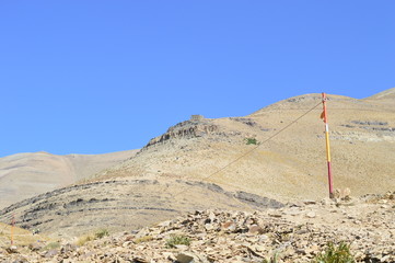 Iran. On the way to the top of the mountain Tochal.