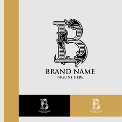 Monogram Logo  vector template. eps 10