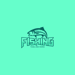 Fishing Logo  vector template. eps 10