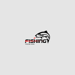 Fishing Logo  vector template. eps 10