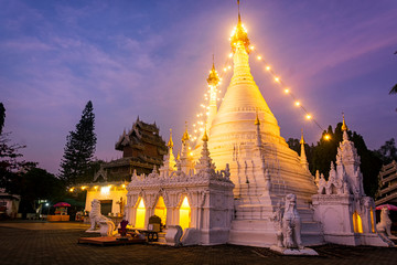 Phra That Doi Kong Mu, Mae Hong Son,Thailand.