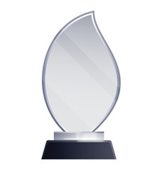 Transparent Award Trophy