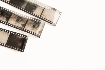 セピア色のネガフィルム