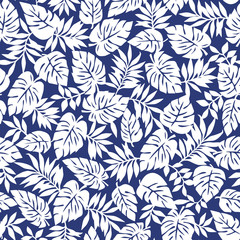 Tropical plant vector illustration material,