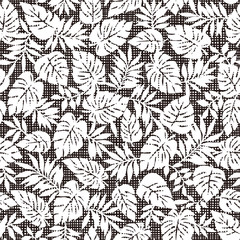Tropical plant vector illustration material,