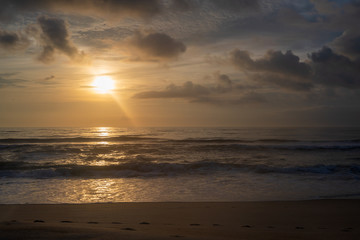 Sunrise in the Outer Banks