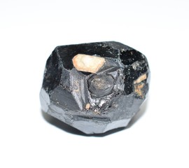 Melanite Garnet raw gemstone crystal