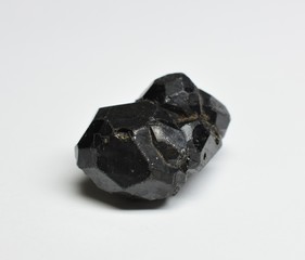 Melanite Garnet raw gemstone crystal