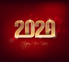 Happy New Year 2020, merry christmas. Happy Chinese New Year 2020 year of the rat
