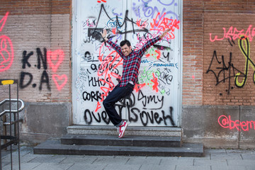 Bailando entre grafitis