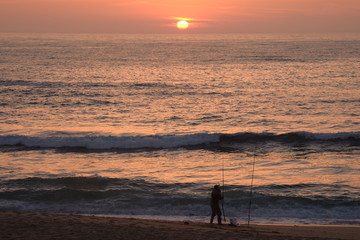 Fototapeta premium sunset at sea