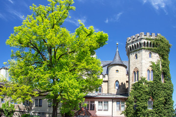 Fototapeta na wymiar Schloss Landsberg bei Meiningen in Thüringen