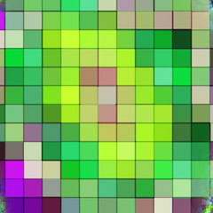 3D Abstract fractal background