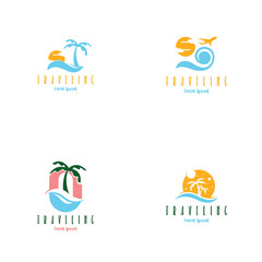 Fototapeta na wymiar Traveling logo
