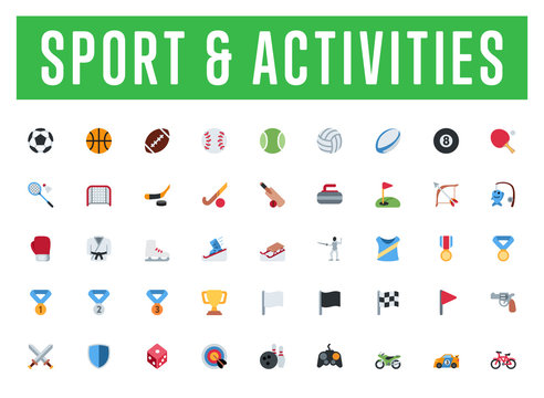 Vector Sports Icons Stock Illustrations – 34,994 Vector Sports