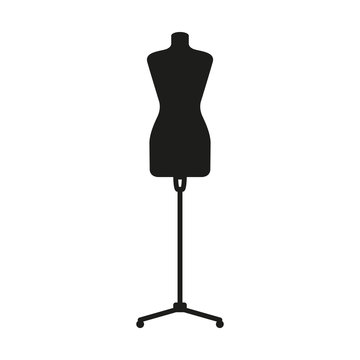 Icon mannequin of tailor