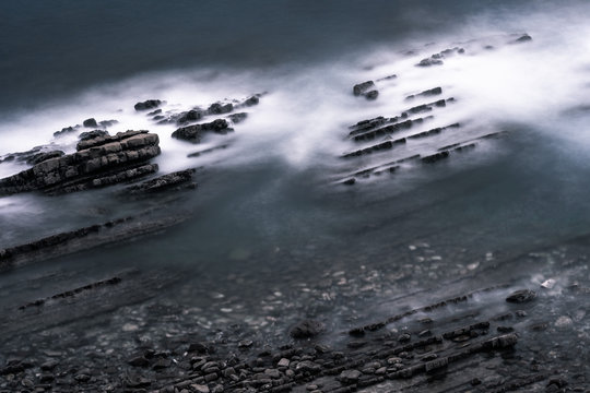 Ogre's Washboard, Aoshima, Miyazaki, Japan ( 鬼の洗濯板、青島、宮崎 )