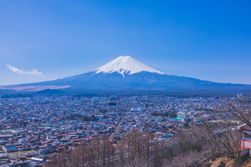 Panorama of Mount Fuji