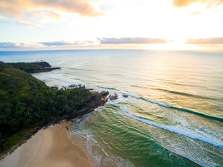 Aerial Beach Coastline Australia